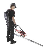 Allen Engineering 40V 1.5HP E-Screed Magic Screed with Battery Backpack Power Unit