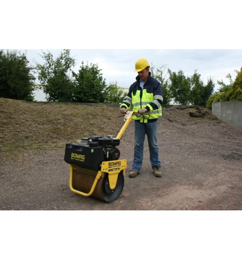 Bomag 22 Inch Light Duty Single Drum Vibratory Walk Behind Roller Bomag 22 Inch Light Duty Single Drum Vibratory Walk Behind Roller