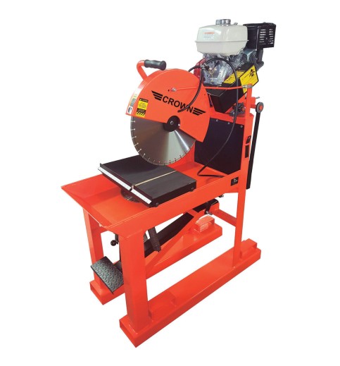 Crown Construction Equipment 20 Inch Block and Brick Saw Crown Construction Equipment 20 Inch Block and Brick Saw