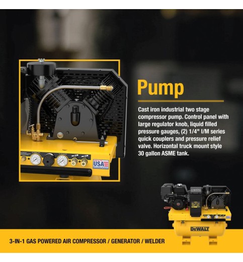 DEWALT 3-in-1 Air Compressor/Generator/Welder DEWALT 3-in-1 Air Compressor/Generator/Welder