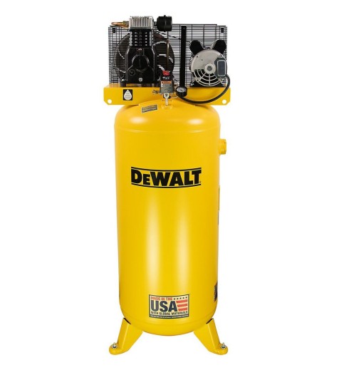 DEWALT 60 Gallon Cast Iron Oil Lubricated Belt Drive Air Compressor DEWALT 60 Gallon Cast Iron Oil Lubricated Belt Drive Air Compressor