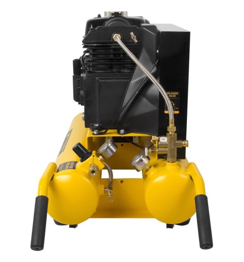 DEWALT 8-Gallon Portable 150-PSI Gas Twin Stack Air Compressor DEWALT 8-Gallon Portable 150-PSI Gas Twin Stack Air Compressor
