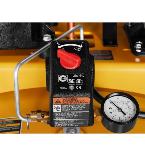 DEWALT 80 Gallon Oil Lubricated Air Compressor High Air Flow, 175 Max PSI, 5 HP DEWALT 80 Gallon Oil Lubricated Air Compressor High Air Flow, 175 Max PSI, 5 HP