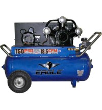 Eagle Compressor 25 Gallon Portable Electric Air Compressor 5 HP