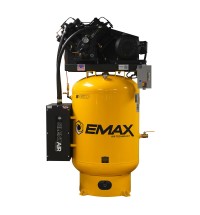 EMAX 208V 10HP 3PH 120 Gallon Vertical Air Compressor