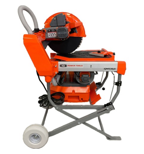 iQ Power Tools 16.5 in Masonry Saw Dust Control with Stand