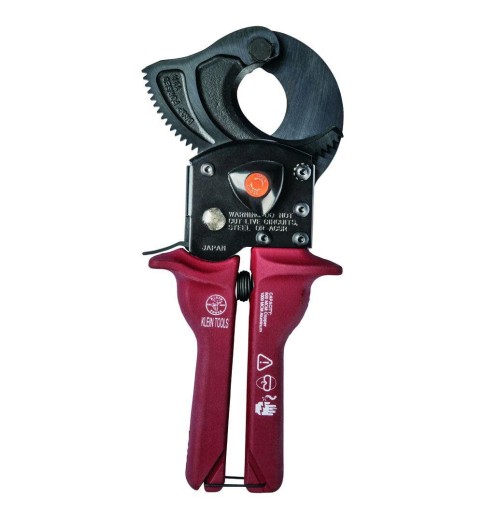Klein Tools Compact Ratcheting Cable Cutter Klein Tools Compact Ratcheting Cable Cutter