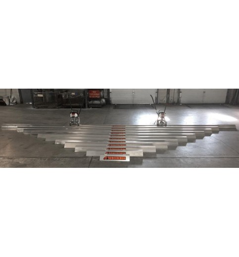 MBW 12 ft Magnesium Screed Bar MBW 12 ft Magnesium Screed Bar