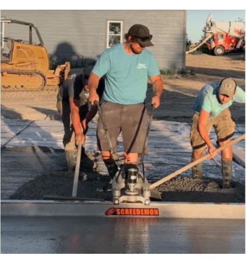 MBW EWS500 Electric ScreeDemon Wet Screed Kit Powered by M18 REDLITHIUM Battery
