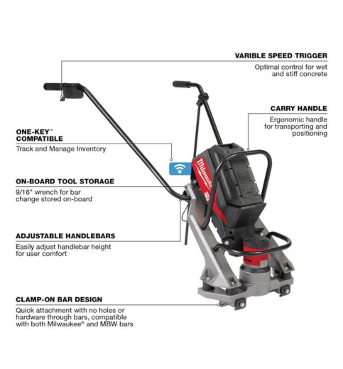Milwaukee MX FUEL Vibratory Screed Kit