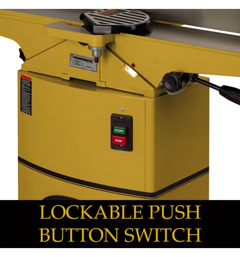 Powermatic 6 In. Jointer with Helical Cutter Head Powermatic 6 In. Jointer with Helical Cutter Head
