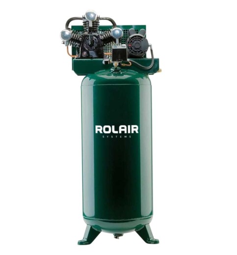 Rolair 5 HP (230V) 16CFM@100PSI Vertical 60 Gall Compressor Rolair 5 HP (230V) 16CFM@100PSI Vertical 60 Gall Compressor