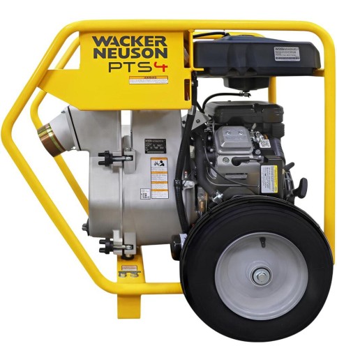 Wacker Neuson PTS 4V 479 Cc 4-Stroke Engine Self Priming Centrifugal Trash Pump Wacker Neuson PTS 4V 479 Cc 4-Stroke Engine Self Priming Centrifugal Trash Pump